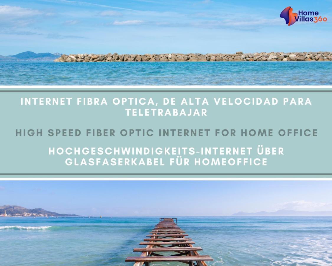 Сasa de vacaciones Blue Fisherman House 3 By Homevillas360 Cala de Sant Vicenc